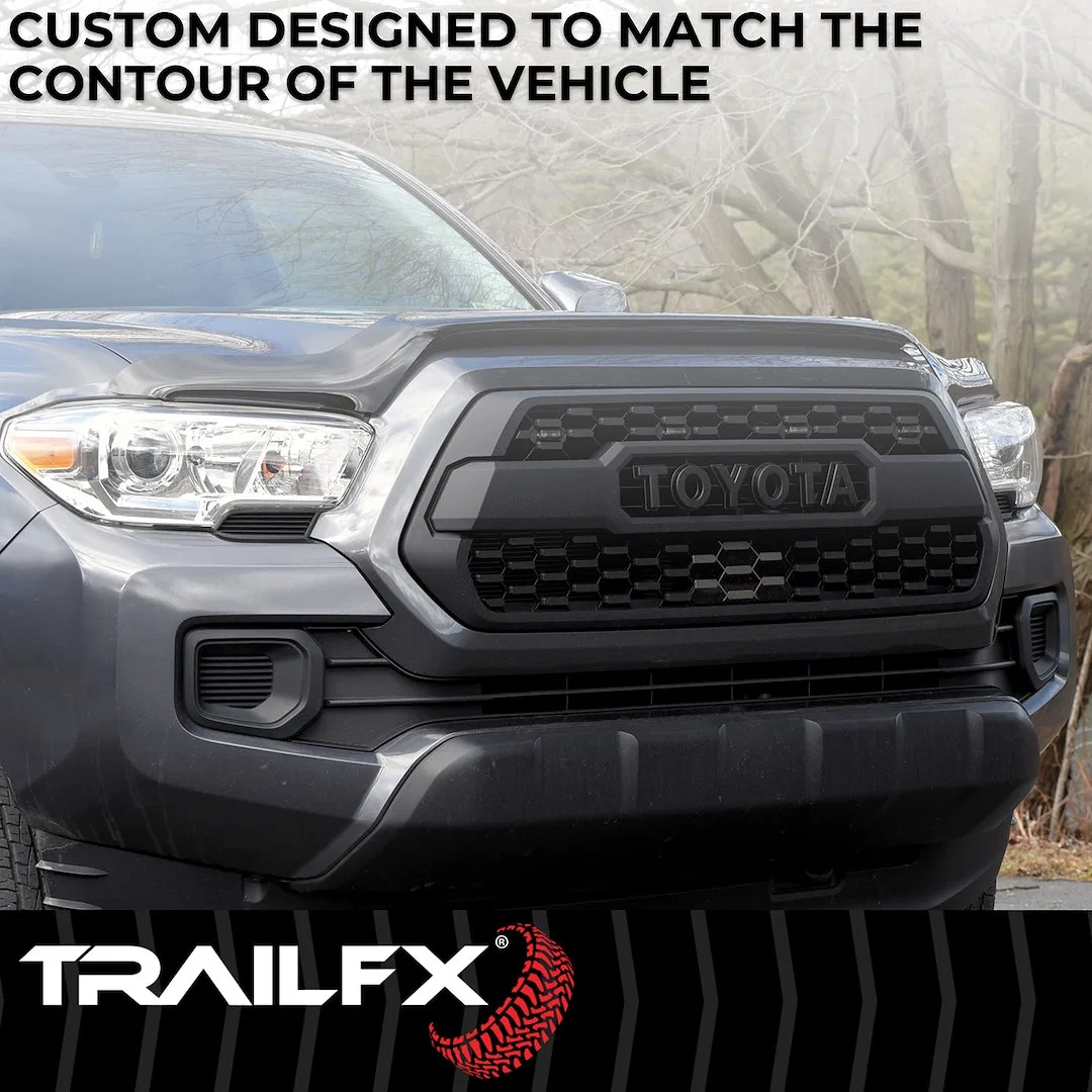 8489H – TRAILFX Bug Shield, Wrap-Around Smoke Acrylic - view 3